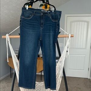 Wallflower Dark Blue Denim Pants